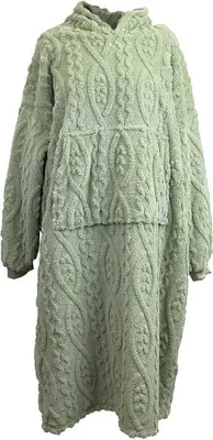 Produktbild von Unique Living - Kapuzenpullover Pleun Tea Green 78x120