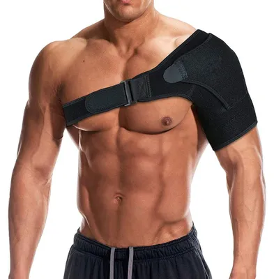 Imagen del producto de Soporte para el hombro con almohadilla de presión, ajustable para ambos hombros
