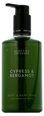 Produktbild von Scottish Fine Soaps Duschgel & Flüssigseife Cypress & Bergamot 300ml