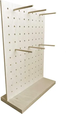 Produktbild von Holzständer Doppelseitiger modularer Ständer Universal für Geschäft und Haus 40x30cm