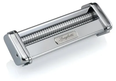 Zdjęcie produktu dla Marcato Spaghetti 2mm, Przystawka do spaghetti, Chrom, Aluminium, Stal, 2 mm, Atlas 150, VDE, UL, IMQ, CE