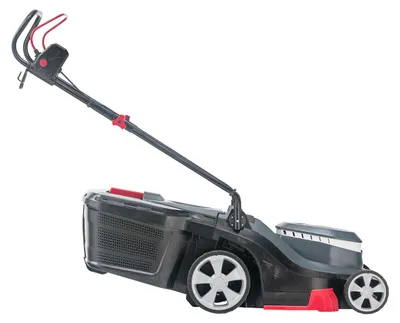 Produktbild von AL-KO Elektro-Rasenmäher 3.82 E Easy, 38 cm Schnittbreite, 1600 W Motorleistung, Kunststoffgehäuse, 45 L Fangbox, geeignet für Rasenflächen bis 500 m², zentrale 6-fache Schnitthöhenverstelllung