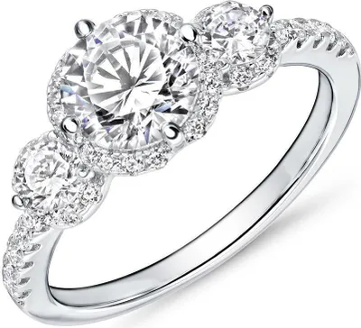 Produktbild von 925er Silber Verlobungsring mit Zirkonia von JEWLIX