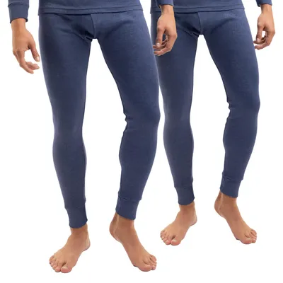 Produktbild von 2er Pack Herren Ski-Thermo Unterhose - Blau M