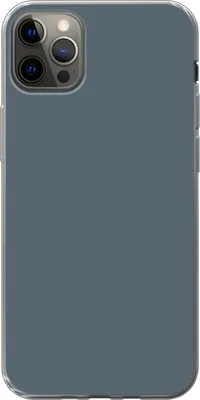 Produktbild von MuchoWow® Handyhülle Schutzhülle Hülle für Telefoonhoesje iPhone 13 Pro Max Farben - Blau - Innen Silikon Softcase Handy Hülle - Mobiltelefon