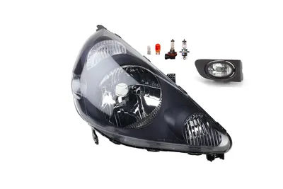Produktbild von Johns, Scheinwerfer Halogen passend für Honda Jazz GD 03/02-12/04 H4 Re.+ Nebel.+Leuch. 33101SAAG01 08V31S5A6M001