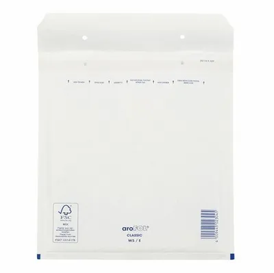 Produktbild von 50x AROFOL CLASSIC Luftpolstertasche  5/E-15W 220x265mm für B5+ weiß