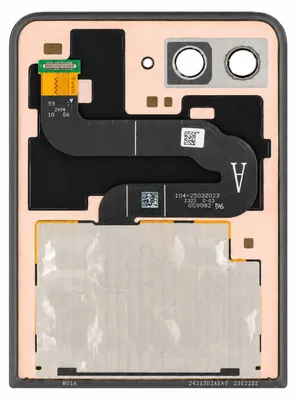 Produktbild von Motorola, Externes Display für Motorola Razr 70 Plus Service Pack LTPO AMOLED, Schwarz