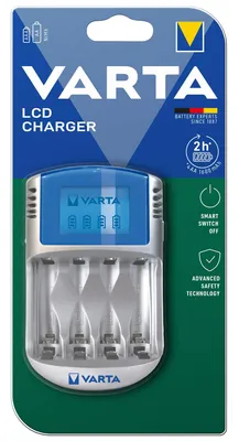 Image de Chargeur de batterie VARTA ''Power Play LCD Charger'' avec USB et 12V