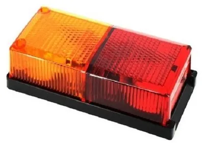 Productafbeelding van Remlicht/achterlicht, 4 functies, E-keurmerk, 12V–24V, geschikt voor aanhangwagens, vrachtwagens, landbouwmachines en landbouwvoertuigen
