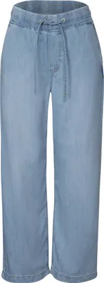 Produktbild von Street One Wide Jeans 'Wide Leg Jeans', A378564, Light Blue clean, Gr. 32 x 26