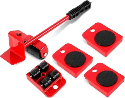 Obrázek produktu pro Bigstren 8473 Kolečka na stěhování nábytku se zvedací tyčí