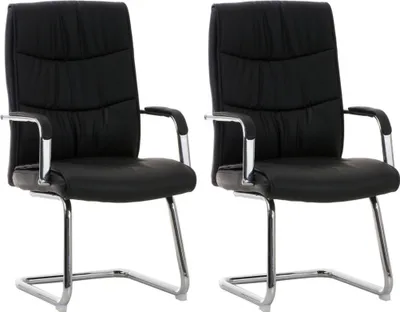 Produktbild von 2er Set Stühle HLO-CP86  schwarz