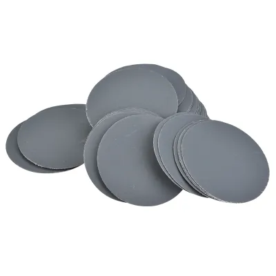 Zdjęcie produktu dla 50 sztuk tarcz ściernych z rzepem 75 mm, podkładki ścierne i polerskie, papier ścierny (ziarnistość 1500)