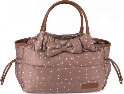 Produktbild von Kikkaboo Dotty Wickeltasche Braun Braun One Size