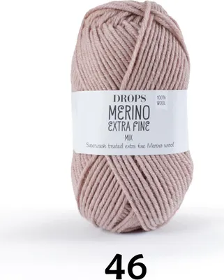 Obrázok produktu pre DROPS Merino Extra Fine, Mix 46 wüstenrose