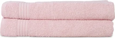Immagine prodotto di Set sauna Brielle in 100% cotone - 80x200 cm - 2 pezzi - Rosa - 420 GSM
