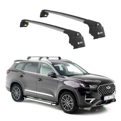 Produktbild von TURTLE DACHTRÄGER AIR-2 , Silber CHERY TIGGO 8 PRO 2022 2023 2024 (SUV)