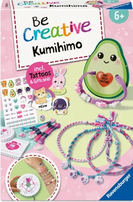 Produktbild von Kumihimo & Tattoos Kawaii Ravensburger 12028011