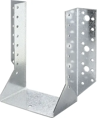 Image de Alberts 837488 Sabot de poutre, type A, pack artisanal, galvanisé sendzimir, 120 x 160 mm, 20 pièces