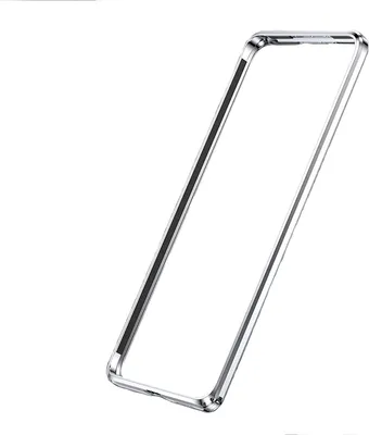 Image de INF Coque en alliage d'aluminium pour iPhone 15 argent