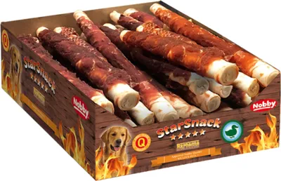 Produktbild von Nobby Starsnack Wrapped Duck / Sparpaket, Größe: XL / Maße: 27 cm