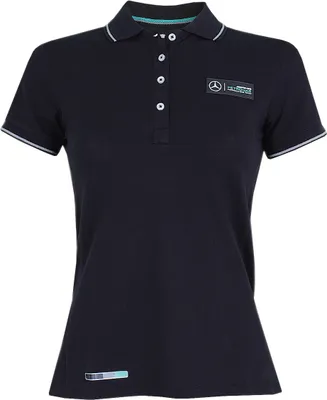Produktbild von Women's Polo Mercedes Manmgp Fw Womens Classic Polo Black, S
