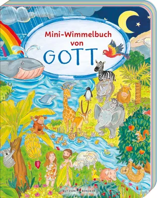 Produktbild von Mini-Wimmelbuch von Gott