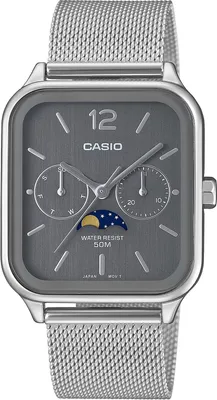 Produktbild von Casio Uhr Herrenuhr Meshband Mondphase MTP-M305M-8AVER