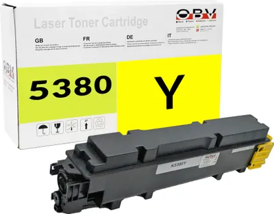 Produktbild von OBV Kompatibel TK-5380Y 1T02Z0ANL0 Toner passend für Kyocera ECOSYS MA4000Cifx MA4000cix PA4000cx MA 4000 PA 4000 - gelb 10000 Seiten