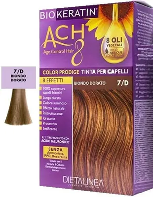 Immagine prodotto di Biokeratin Ach8 Color Prodige 7/D Biondo Dorato