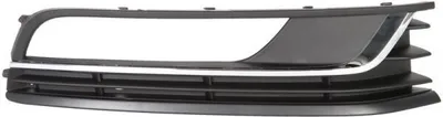 Produktbild von BLIC Lüftungsgitter Grill Stoßfänger für VW Passat Variant (365) mit Loch/Löchern für Nebellampen Chrom/Schwarz