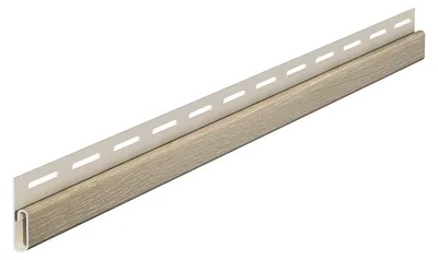 Produktbild von VILO Fronto Abschlussprofil SVP-14 Vinyl Siding - Fassadenleiste - 3,05 m - Nussbraun