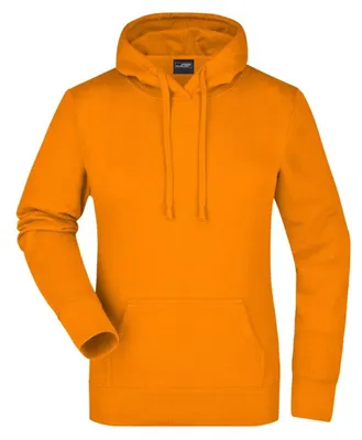 Produktbild von James and Nicholson - Kapuzenpullover für Damen LT2358 (L) (Orange)