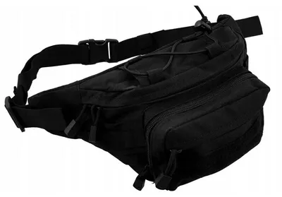 Produktbild von Foxter 1685 Taktische Militär-Gürteltasche, schwarz
