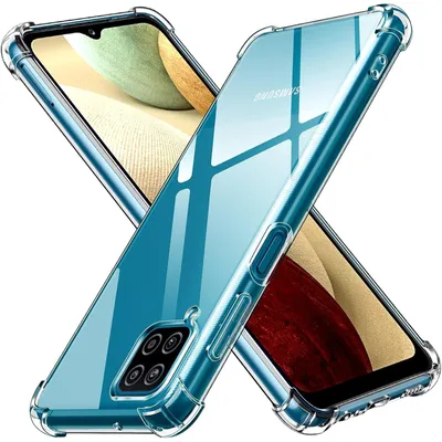 Produktbild von Silikon Hülle für Samsung Galaxy A12 transparent Handyhülle Schutzhülle Slim