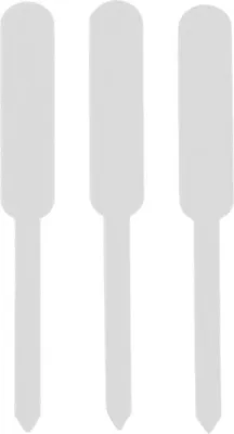 Immagine prodotto di Etichette per inserti CombiCraft o etichette per piante 15x120mm 1000 micron bianco - 100 pezzi