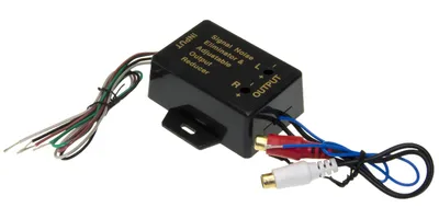 Zdjęcie produktu dla Adapter konwertera niskiego poziomu samochodowy konwerter audio cinch samochodowy kabel radiowy