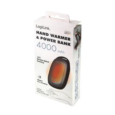 Obrázok produktu pre LogiLink PA0264 Powerbank Lithium-Ion (Li-Ion) 4000 mAh sivá