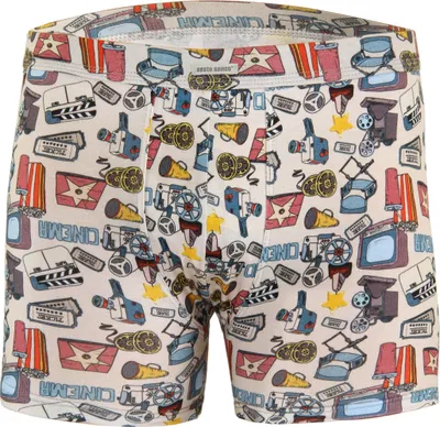 Immagine prodotto di Boxer da uomo in cotone, Sesto Senso, gamba lunga, modello Funny 09, Kino, taglia XXL