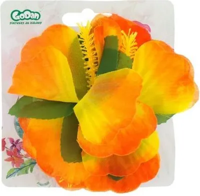 Obrázok produktu pre Havajská spona do vlasov, HAWAII - oranžová