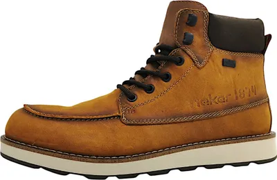 Zdjęcie produktu dla Rieker buty męskie buty ciepłe podszewka buty brązowy czas wolny, rozmiar buta:41 EU