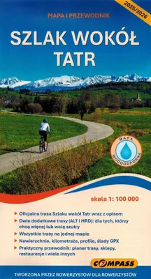 Obrázok produktu pre Szlak Wokół Tatr mapa i przewodnik 1:100 000