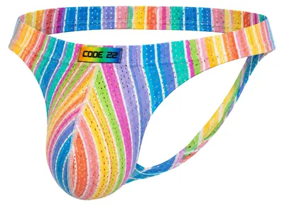 Obrázek produktu pro CODE 22 Pride Thong Yellow - Größe L