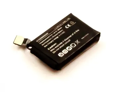 Obrázok produktu pre Batéria vhodná pre Apple Watch 3 38 mm, Li-Polymer, 3,82 V, 270 mAh, 1,0 Wh, vstavaná, bez náradia
