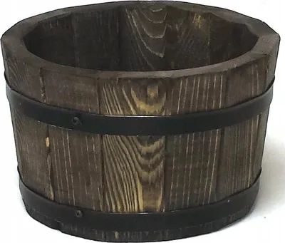 Image de Pine Pot de fleurs 28xH17 k. Bois de rose