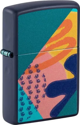 Produktbild von Zippo Feuerzeug Retro Design Navy Matte 60006399