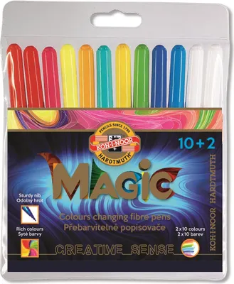 Image de Marqueurs magiques 10+2 Koh-i-noor