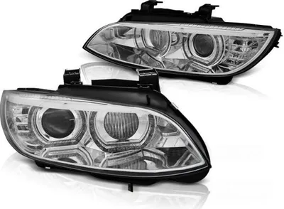 Produktbild von Xenon Scheinwerfer DRL LED Tagfahrlicht passend für BMW E92 E93 ohne AFS Bj. 05-10 Chrom