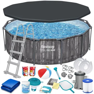 Immagine prodotto di Piscina da giardino con telaio 366 x 100 cm 18 in 1 Bestway 5614X